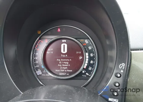 2017 Fiat 500 Lounge from USA, damaged, VIN 3C3CFFCR7HT671337